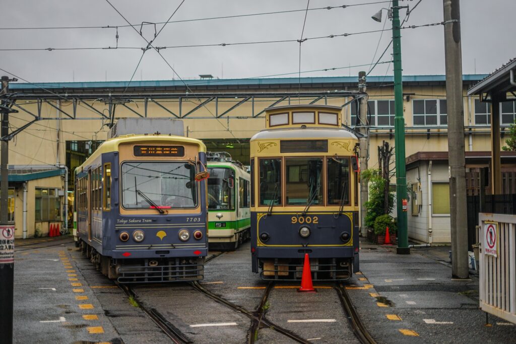 都電荒川線の車庫