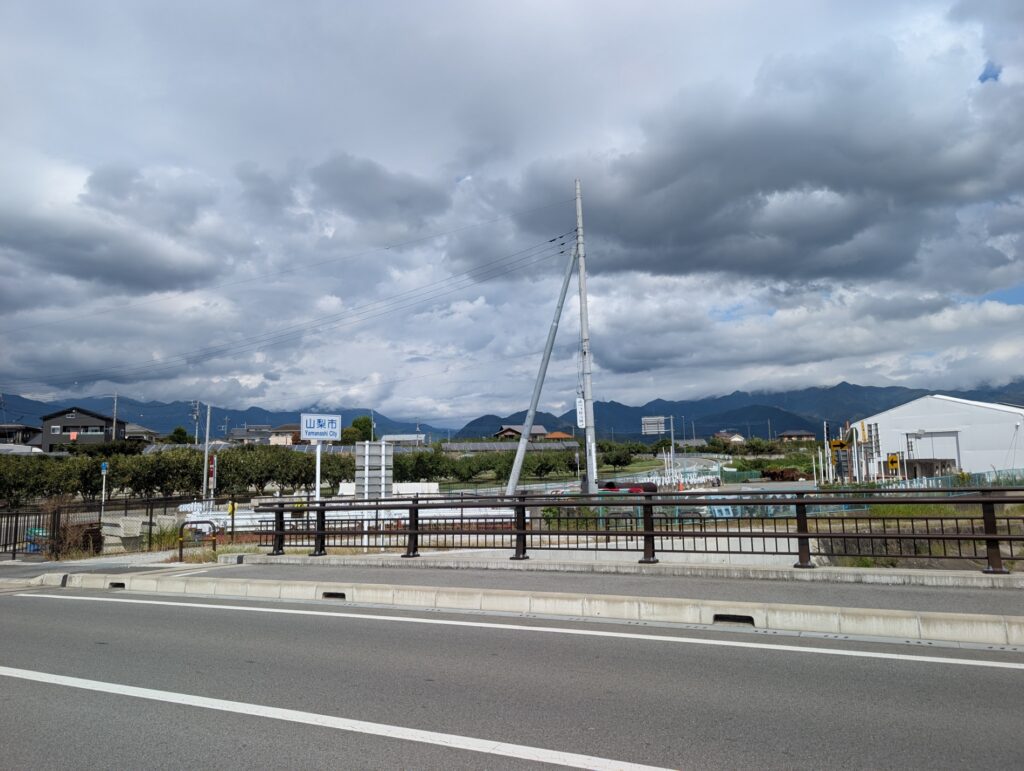 山梨市の風景