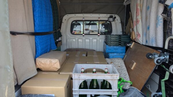 【八潮市→葛飾区東金町】日本酒の緊急配送にも対応｜赤帽松本運送