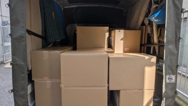 書籍・書類の配送を2日連続で対応しました｜文京区→川崎市・台東区→八潮市