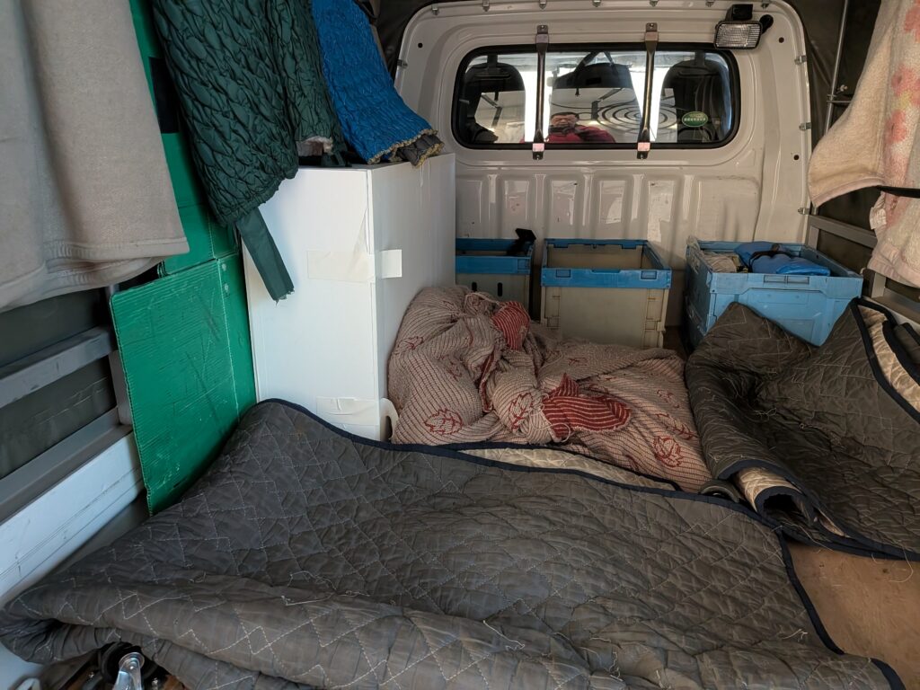 2月10日の建築模型の積載状況