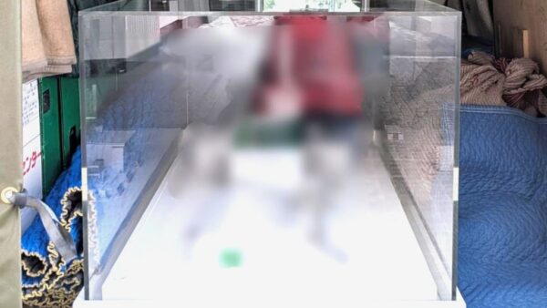 千葉・市原から大手町へジオラマ模型を慎重配送｜午後は老人ホームの二か所下ろし