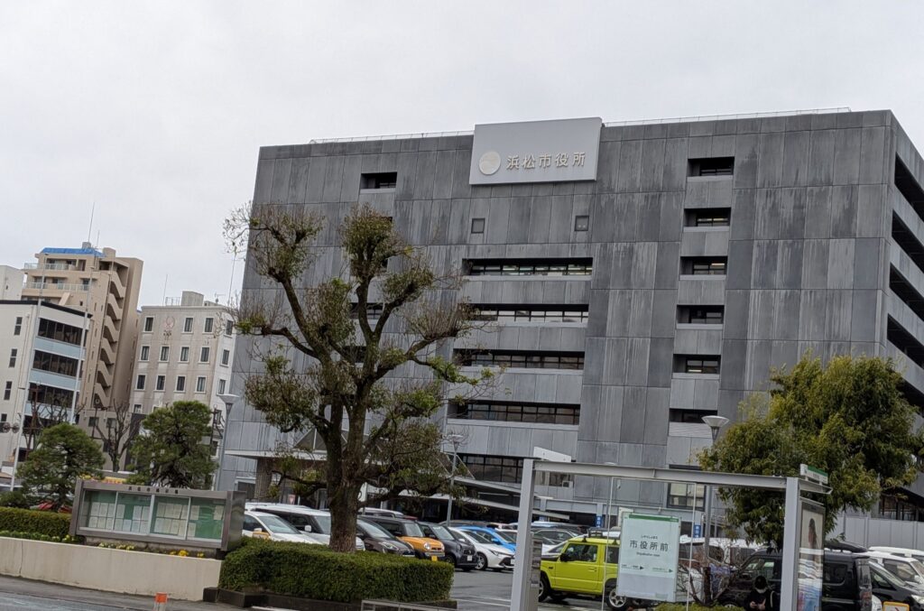 浜松市役所付近