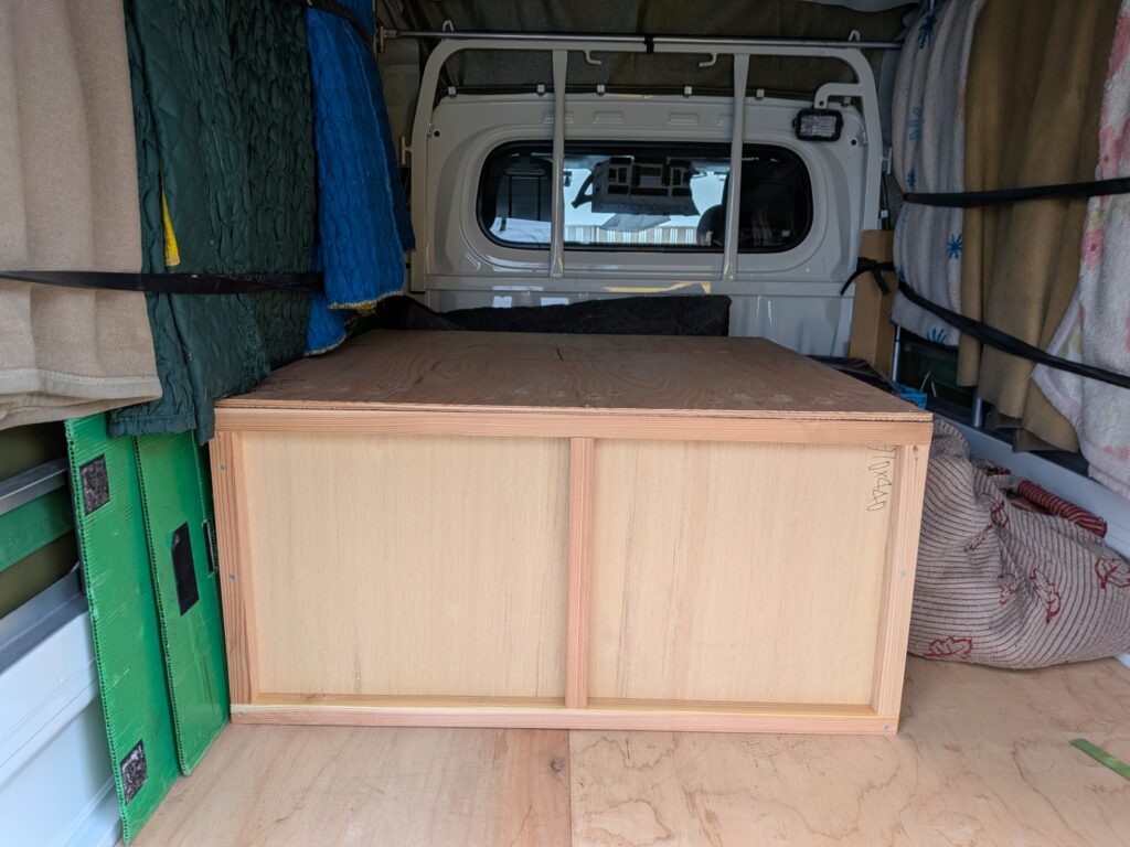 イベント展示用ジオラマ模型の積込み