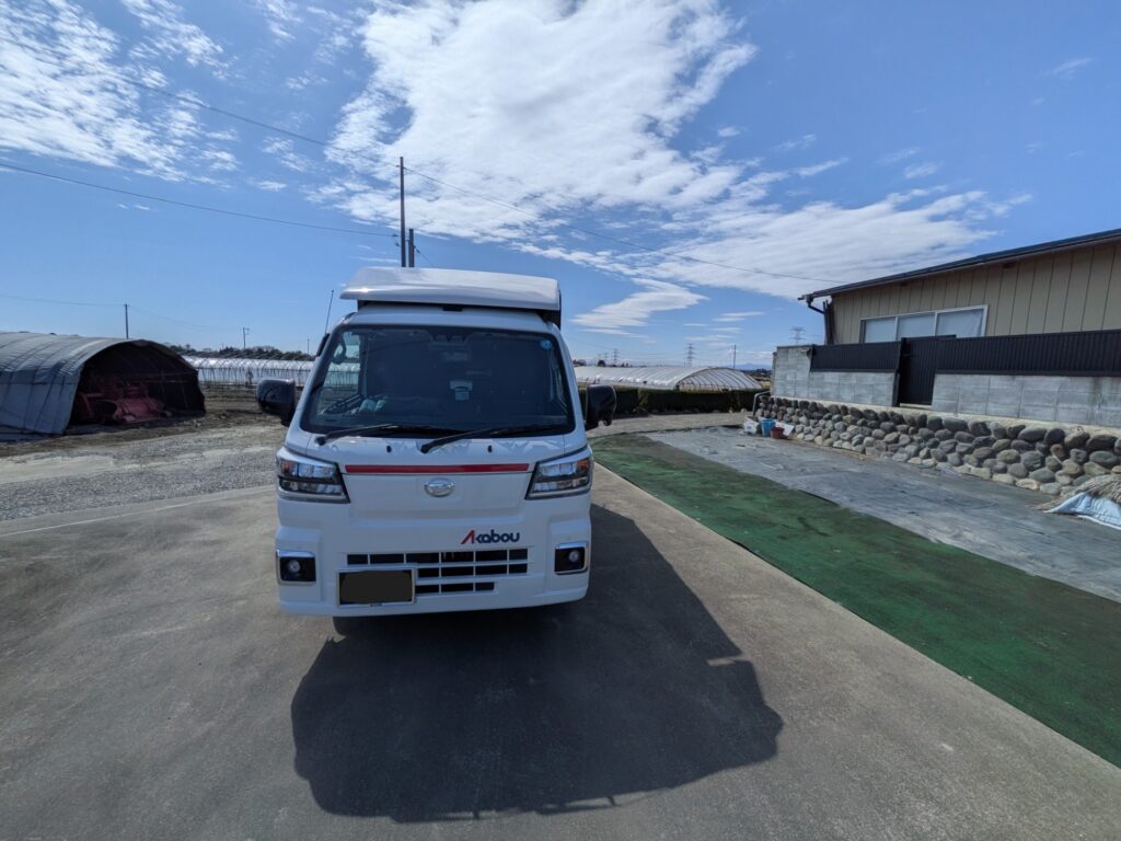 埼玉県吉見町で引越し荷物の荷下ろしが完了した様子