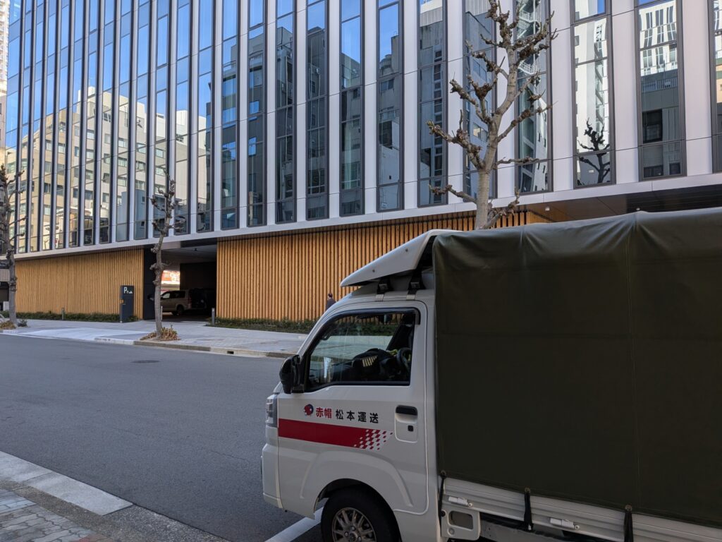 愛知県名古屋市の建設会社で建築模型を引取り