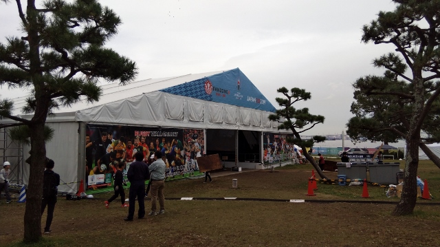 イベント会場への搬入作業に対応した事例