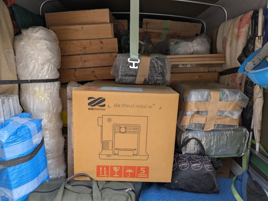 引越し荷物の積込み例