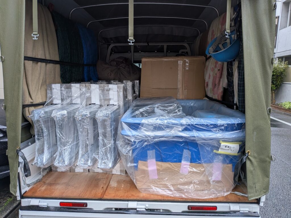 2回目の積込み過程