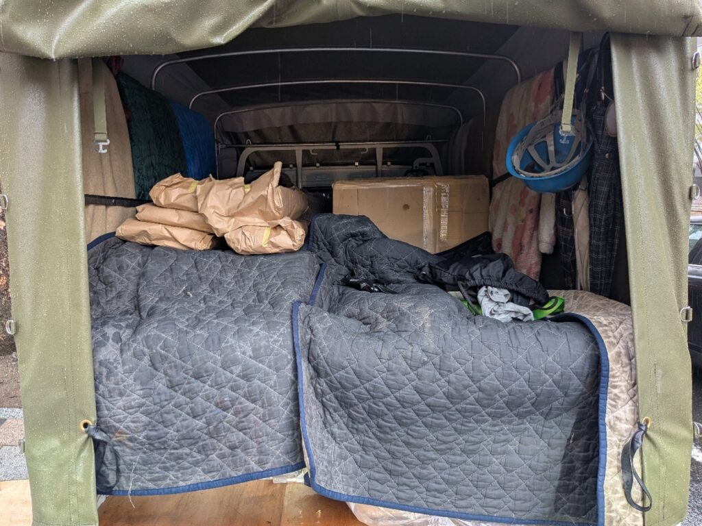 2回目の積込み作業の様子