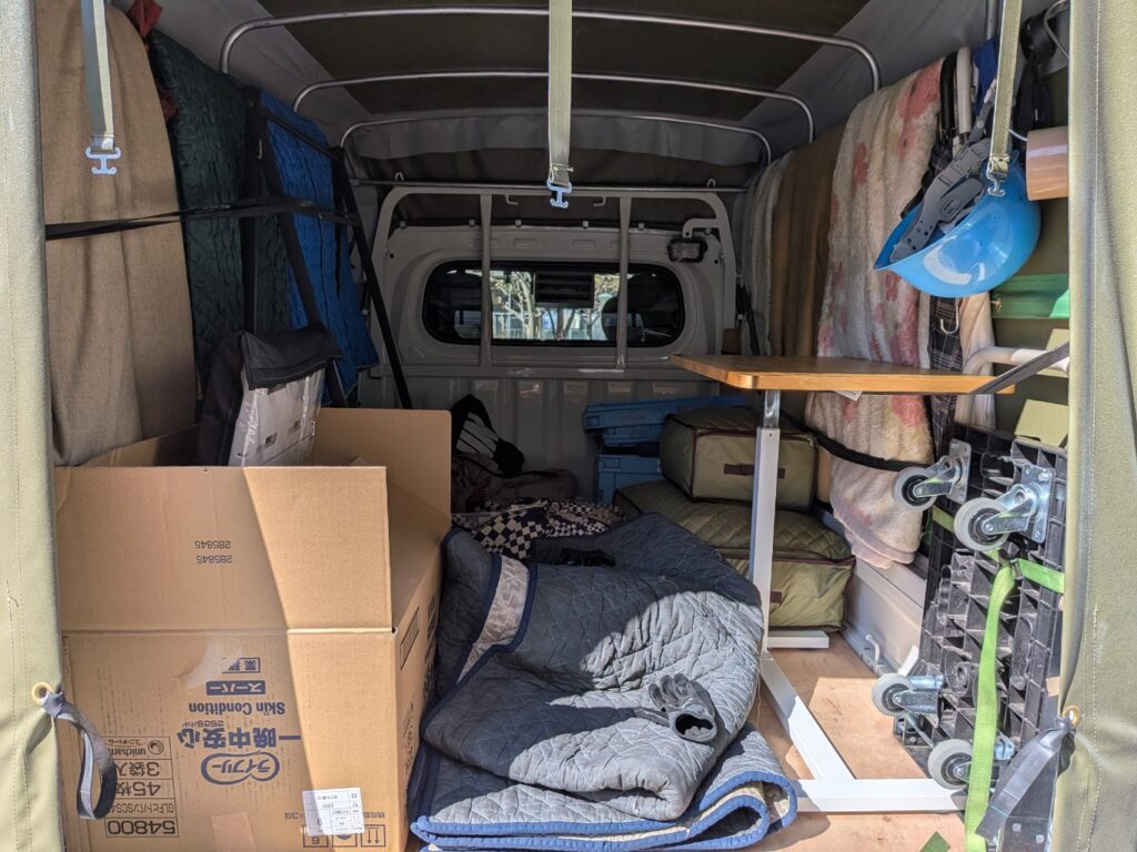 荷物の積込み例