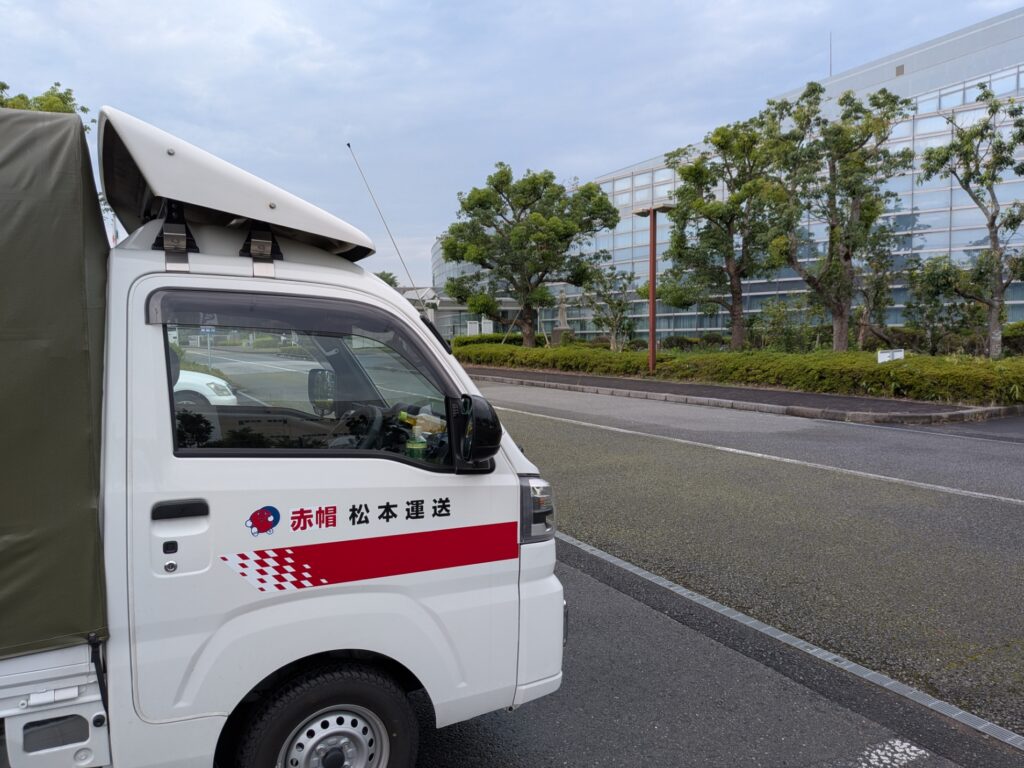 積置きで保管したジオラマ模型を千葉県佐倉市の研究所へ納品